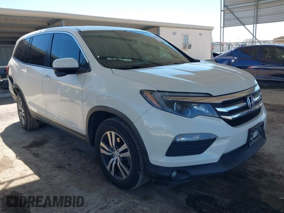 2018 Honda Pilot EX-L with VIN 5FNYF5H54JB009785, listed as a IAAI auction lot 41667784 with 67,296 mi miles. Bid and sale history available at carsss.com. Image 1.
