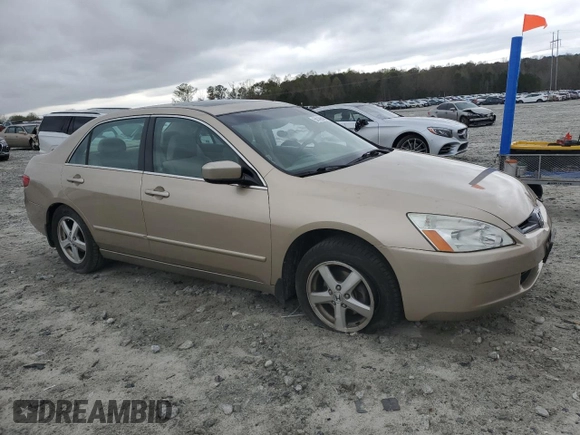 2005 Honda Accord EX with VIN 1HGCM56715A084836, listed as a Copart auction lot 50149345 with 162,872 mi miles and Salvage Title. Bid and sale history available at DreamBid. Image 4.