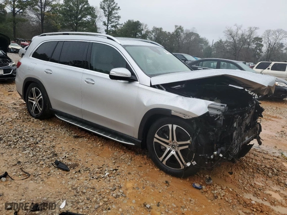 2020 Mercedes-Benz GLS with VIN 4JGFF5KE7LA177346, listed as a Copart auction lot 44783205 with 69,984 mi miles and Salvage Title. Bid and sale history available at carsss.com. Image 4.