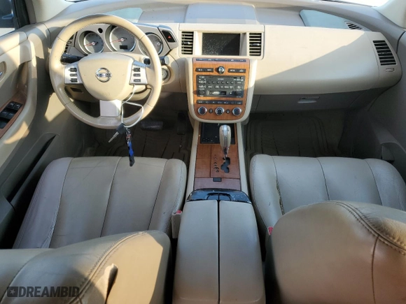 2006 Nissan Murano S with VIN JN8AZ08TX6W412414, listed as a Copart auction lot 68892454 with 152,540 mi miles and Salvage Title. Bid and sale history available at carsss.com. Image 8.