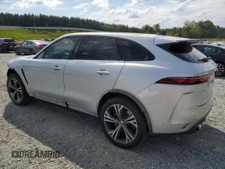 2023 Jaguar F-Pace SVR with VIN SADCZ2EE9PA708761, listed as a Copart auction lot 69895114 with 20,217 mi miles and Salvage Title. Bid and sale history available at DreamBid. Image 2.