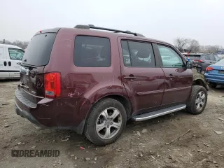 2013 Honda Pilot EX-L z VIN 5FNYF4H59DB073707, wystawiony jako Copart lot #44538415 z przebiegiem 187 132 mil mil oraz Szkoda całkowita • Salvage title. Historia ofert i sprzedaży dostępna na DreamBid. Obrazek 3.