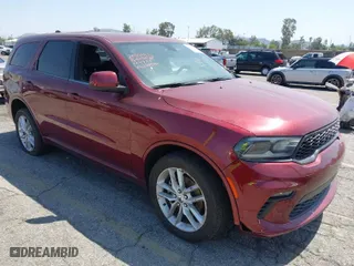 2022 Dodge Durango GT Plus with VIN 1C4RDJDG4NC218747, listed as a IAAI auction lot 41969277 with 46,615 mi miles. Bid and sale history available at carsss.com. Image 1.