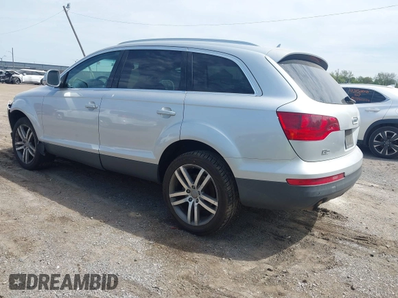 2008 Audi Q7 Premium with VIN WA1BY74L98D026626, listed as a IAAI auction lot 42244357 with 153,004 mi miles and . Bid and sale history available at DreamBid. Image 3.