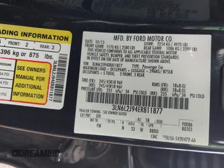 2014 Lincoln MKZ with VIN 3LN6L2J94ER811877, listed as a IAAI auction lot 42022519 with 178,972 mi miles. Bid and sale history available at carsss.com. Image 9.