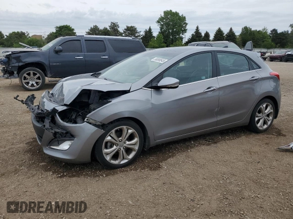 2013 Hyundai Elantra with VIN KMHD35LE2DU151185, listed as a Copart auction lot 56899545 with 62,934 mi miles and Salvage title. Bid and sale history available at DreamBid. Image 1.