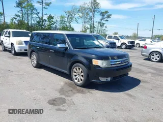 2009 Ford Flex Limited with VIN 2FMDK53C19BA03348, listed as a IAAI auction lot 41893654 with 259,322 mi miles. Bid and sale history available at carsss.com. Image 1.