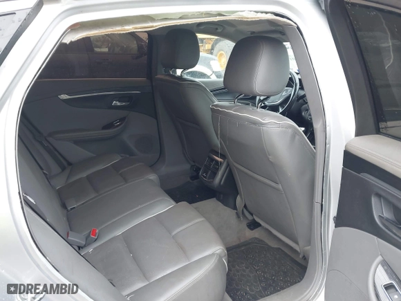 2018 Chevrolet Impala Premier with VIN 2G1125S35J9141181, listed as a IAAI auction lot 41554013 with 108,549 mi miles. Bid and sale history available at carsss.com. Image 8.