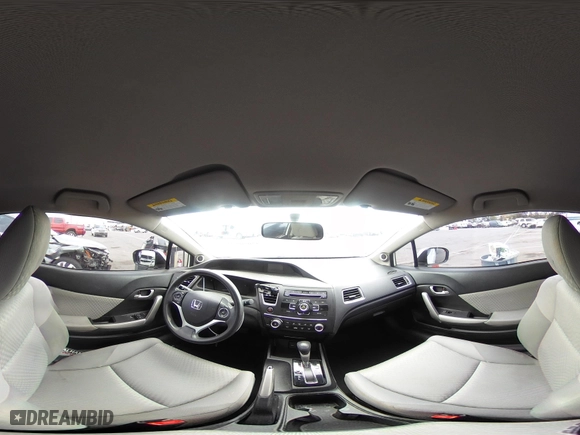 2015 Honda Civic Coupe LX with VIN 2HGFG3B55FH517865, listed as a IAAI auction lot 42056572 with 147,074 mi miles. Bid and sale history available at carsss.com. Image 18.