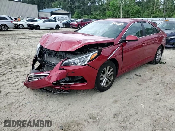 2017 Hyundai Sonata SE with VIN 5NPE24AF0HH490402, listed as a Copart auction lot 54219144 with 165,007 mi miles and Non Repairable. Bid and sale history available at DreamBid. Image 11.