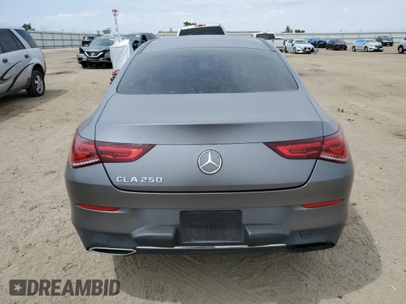 2021 Mercedes-Benz CLA 250 with VIN W1K5J4GB0MN186994, listed as a Copart auction lot 55247953 with Not Provided miles and . Bid and sale history available at DreamBid. Image 6.