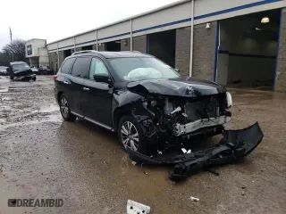 2018 Nissan Pathfinder SL with VIN 5N1DR2MM6JC623411, listed as a Copart auction lot 84332754 with 69,410 mi miles and Salvage Title. Bid and sale history available at carsss.com. Image 12.