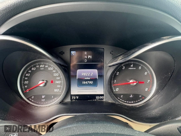 2019 Mercedes-Benz GLC 300 with VIN WDC0G4JB4KV190324, listed as a Copart auction lot 65090025 with 164,790 mi miles and Clean title. Bid and sale history available at DreamBid. Image 8.