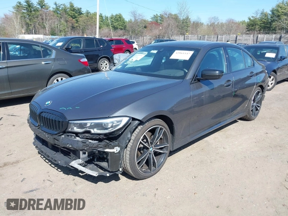 2021 BMW 3 Series 330i xDrive with VIN 3MW5R7J08M8C03343, listed as a IAAI auction lot 42061147 with 34,941 mi miles and . Bid and sale history available at DreamBid. Image 18.