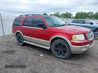 2005 Ford Expedition Eddie Bauer with VIN 1FMFU185X5LA26501, listed as a IAAI auction lot 42267874 with Not provided miles and . Bid and sale history available at DreamBid. Image 1.