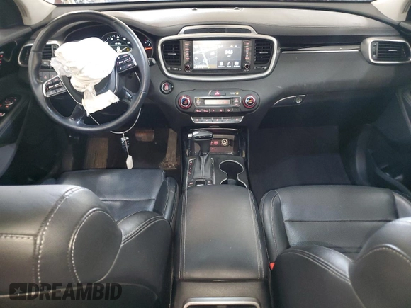 2019 Kia Sorento SX V6 with VIN 5XYPKDA58KG542258, listed as a Copart auction lot 50906185 with 62,999 mi miles and Salvage Title. Bid and sale history available at carsss.com. Image 8.