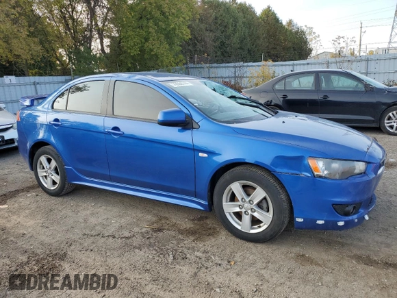 2009 Mitsubishi Lancer ES with VIN JA3AU26U29U610310, listed as a Copart auction lot 76558744 with 136,494 mi miles and Clean Title. Bid and sale history available at DreamBid. Image 4.