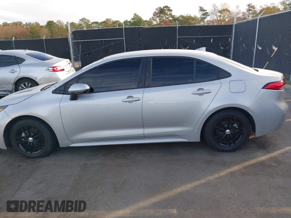2020 Toyota Corolla L with VIN 5YFDPRAEXLP024439, listed as a IAAI auction lot 40974525 with 75,481 mi miles. Bid and sale history available at carsss.com. Image 14.