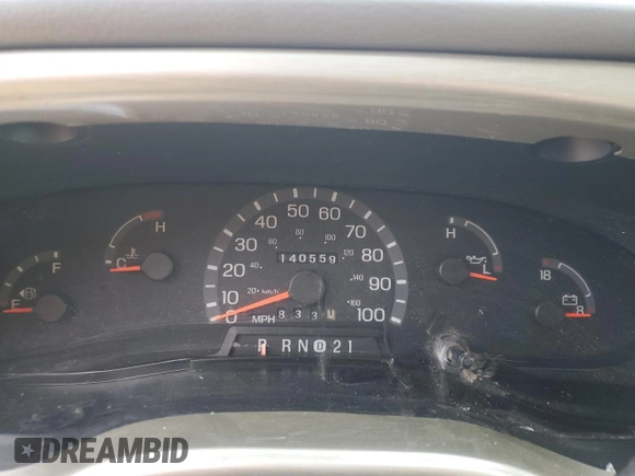 2002 Ford Econoline Cargo with VIN 1FDRE14WX2HB48802, listed as a Copart auction lot 44194335 with 140,559 mi miles and Clean Title. Bid and sale history available at DreamBid. Image 9.