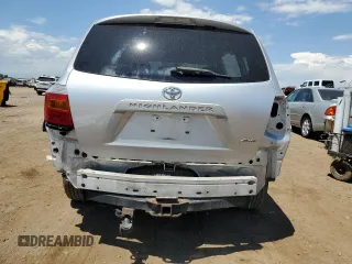 2010 Toyota Highlander with VIN 5TDBK3EH1AS033378, listed as a Copart auction lot 62781295 with 189,082 mi miles and Salvage title. Bid and sale history available at DreamBid. Image 6.