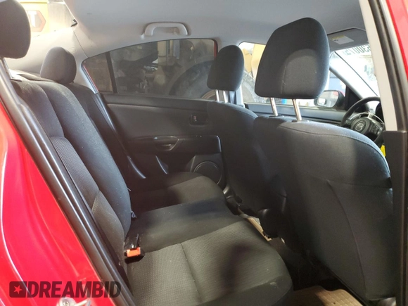 2008 Mazda Mazda3 i Touring Value with VIN JM1BK32F581811823, listed as a Copart auction lot 46530075 with 103,442 mi miles and Salvage Title. Bid and sale history available at carsss.com. Image 10.