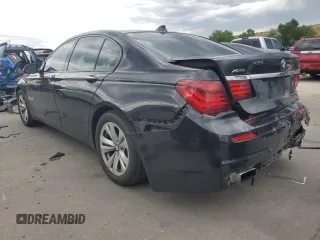 2014 BMW 7 Series 750i xDrive with VIN WBAYB6C56ED224880, listed as a Copart auction lot 72554084 with 115,146 mi miles and Salvage Title. Bid and sale history available at carsss.com. Image 2.