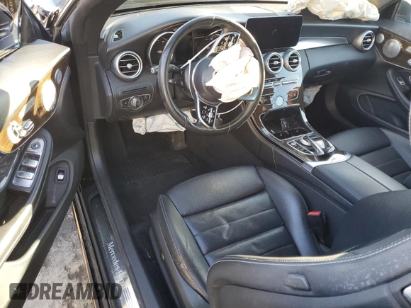2019 Mercedes-Benz C 300 with VIN WDDWK8EB7KF784230, listed as a Copart auction lot 83780674 with Not provided miles and Salvage title. Bid and sale history available at DreamBid. Image 8.