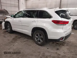 2019 Toyota Highlander Limited with VIN 5TDDZRFH9KS733432, listed as a IAAI auction lot 41541875 with 42,830 mi miles and . Bid and sale history available at DreamBid. Image 3.