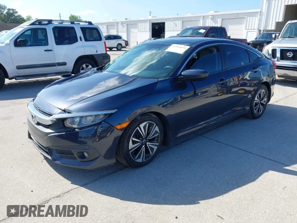 2016 Honda Civic Sedan EX-L with VIN 19XFC1F71GE041024, listed as a IAAI auction lot 41943073 with 59,833 mi miles. Bid and sale history available at carsss.com. Image 17.