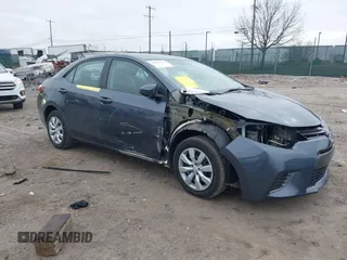 2016 Toyota Corolla L with VIN 5YFBURHE8GP568935, listed as a IAAI auction lot 41802543 with 128,568 mi miles and . Bid and sale history available at DreamBid. Image 1.