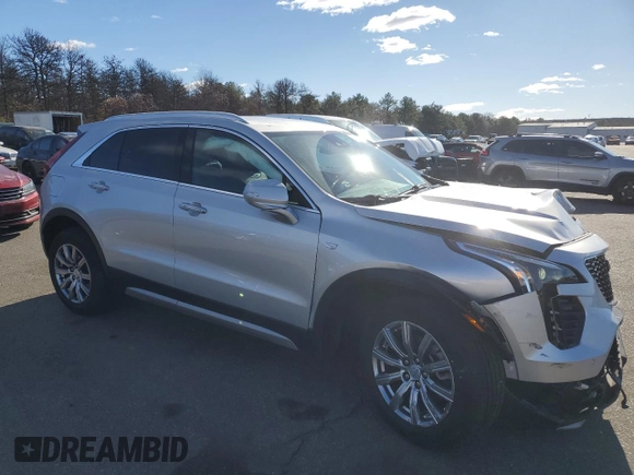 2022 Cadillac XT4 AWD Premium Luxury with VIN 1GYFZDR42NF100239, listed as a Copart auction lot 80175144 with 48,088 mi miles and Salvage Title. Bid and sale history available at carsss.com. Image 4.