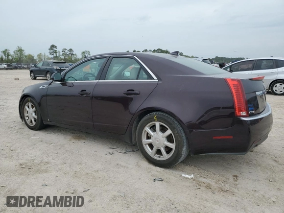 2009 Cadillac CTS RWD with VIN 1G6DF577390173673, listed as a Copart auction lot 50753205 with 155,697 mi miles and Clean Title. Bid and sale history available at DreamBid. Image 2.