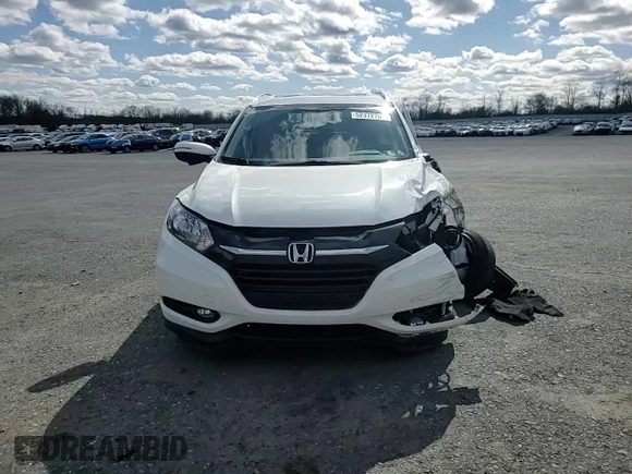 2016 Honda HR-V EX-L w/Navi with VIN 3CZRU6H77GM766390, listed as a Copart auction lot 52372705 with 33,296 mi miles and Salvage Title. Bid and sale history available at carsss.com. Image 11.