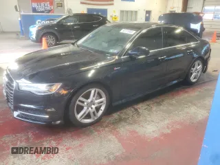 2016 Audi A6 3.0T Premium Plus with VIN WAUFGAFC1GN199115, listed as a Copart auction lot 50701965 with 135,512 mi miles and Salvage Title. Bid and sale history available at carsss.com. Image 1.