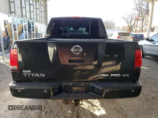 2010 Nissan Titan LE with VIN 1N6BA0EC4AN315443, listed as a Copart auction lot 85303574 with 221,248 mi miles and Salvage Title. Bid and sale history available at carsss.com. Image 6.