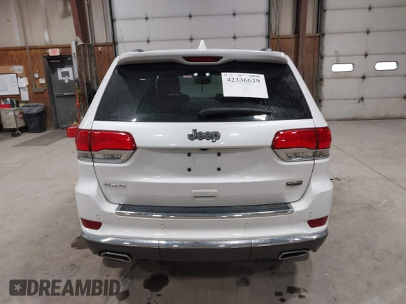 2018 Jeep Grand Cherokee Summit with VIN 1C4RJFJG7JC241007, listed as a IAAI auction lot 42336629 with 83,905 mi miles and . Bid and sale history available at DreamBid. Image 16.