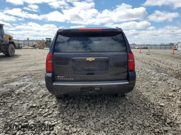 2016 Chevrolet Suburban LTZ with VIN 1GNSKJKC1GR406401, listed as a Copart auction lot 51137955 with 172,612 mi miles and Clean Title. Bid and sale history available at DreamBid. Image 6.