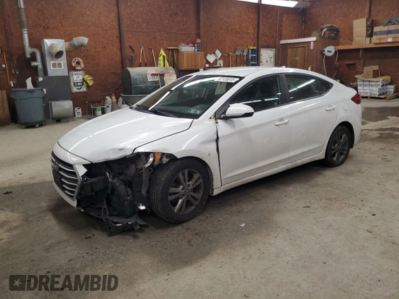 2017 Hyundai Elantra SE with VIN 5NPD84LF5HH177451, listed as a Copart auction lot 62133015 with 128,129 mi miles and Clean title. Bid and sale history available at DreamBid. Image 1.