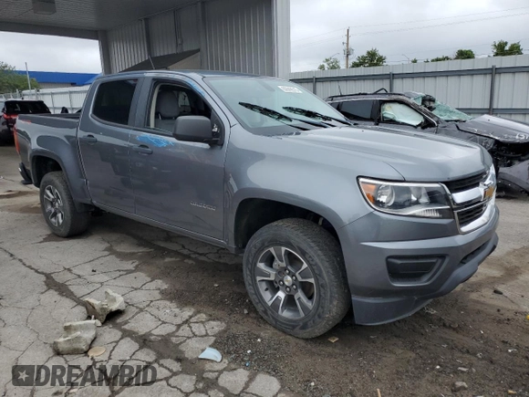 2020 Chevrolet Colorado 4WD Work Truck with VIN 1GCGTBENXL1244968, listed as a Copart auction lot 62849515 with 31,752 mi miles and Salvage title. Bid and sale history available at DreamBid. Image 4.