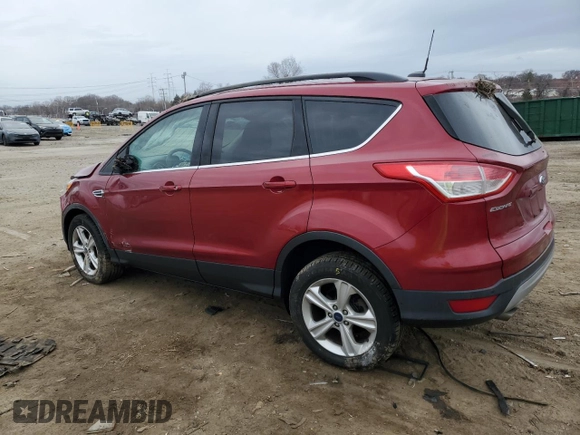 2016 Ford Escape SE with VIN 1FMCU9GX8GUB50543, listed as a Copart auction lot 47682215 with 50,763 mi miles and Salvage Title. Bid and sale history available at carsss.com. Image 2.