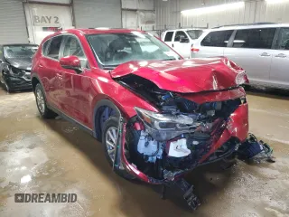 2023 Mazda CX-5 S Carbon Edition with VIN JM3KFBCM6P0140282, listed as a Copart auction lot 49908965 with 30,751 mi miles and Salvage Title. Bid and sale history available at carsss.com. Image 4.