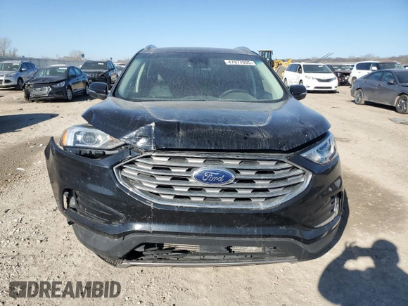 2019 Ford Edge SEL with VIN 2FMPK4J97KBC34419, listed as a Copart auction lot 47977035 with 82,609 mi miles and Salvage Title. Bid and sale history available at carsss.com. Image 5.