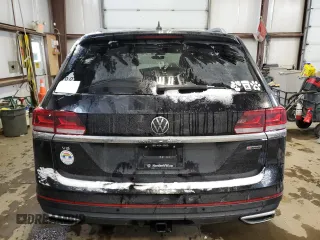 2022 Volkswagen Atlas SEL with VIN 1V2BR2CAXNC537557, listed as a Copart auction lot 44645335 with 48,374 mi miles and Salvage title. Bid and sale history available at DreamBid. Image 6.