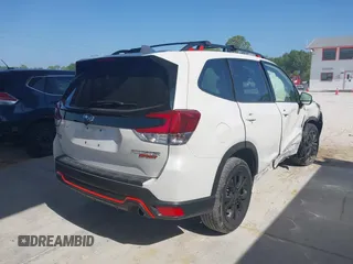 2023 Subaru Forester Special Sports z VIN JF2SKAJC9PH449692, wystawiony jako IAAI lot #42012094 z przebiegiem 35 121 mil mil oraz . Historia ofert i sprzedaży dostępna na DreamBid. Obrazek 4.