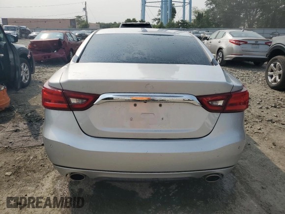 2018 Nissan Maxima SL with VIN 1N4AA6AP4JC363584, listed as a Copart auction lot 59315565 with 126,627 mi miles and Salvage title. Bid and sale history available at DreamBid. Image 6.