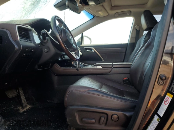 2016 Lexus RX 450h with VIN 2T2BGMCA9GC004141, listed as a Copart auction lot 52637505 with 143,292 mi miles and Salvage Title. Bid and sale history available at DreamBid. Image 7.