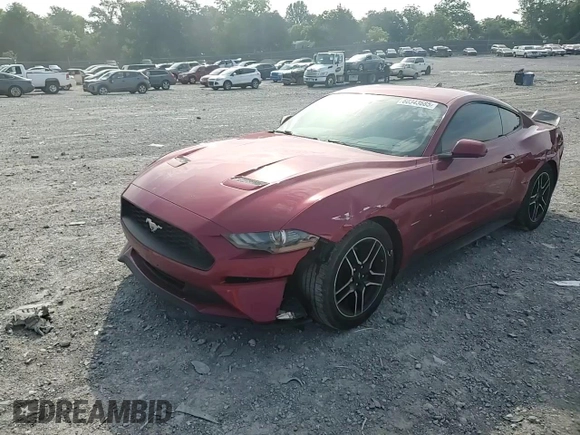 2020 Ford Mustang EcoBoost with VIN 1FA6P8TH5L5191854, listed as a Copart auction lot 60343685 with 89,514 mi miles and Salvage title. Bid and sale history available at DreamBid. Image 13.