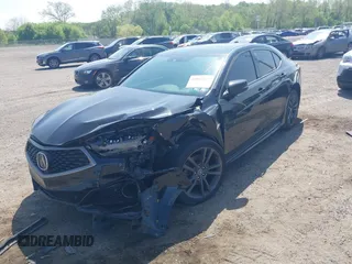 2018 Acura TLX w/A-SPEC Pkg with VIN 19UUB3F63JA001911, listed as a IAAI auction lot 42167622 with 114,845 mi miles and . Bid and sale history available at DreamBid. Image 18.