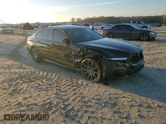 2017 BMW 5 Series 540i with VIN WBAJE5C33HG914381, listed as a Copart auction lot 82557424 with 193,882 mi miles and Salvage Title. Bid and sale history available at carsss.com. Image 11.