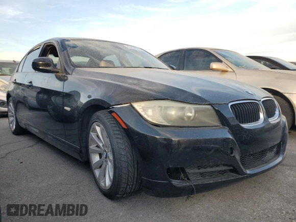 2011 BMW 3 Series 328i with VIN WBAPH7G55BNM58606, listed as a Copart auction lot 43454655 with 203,647 mi miles and Salvage Title. Bid and sale history available at carsss.com. Image 4.